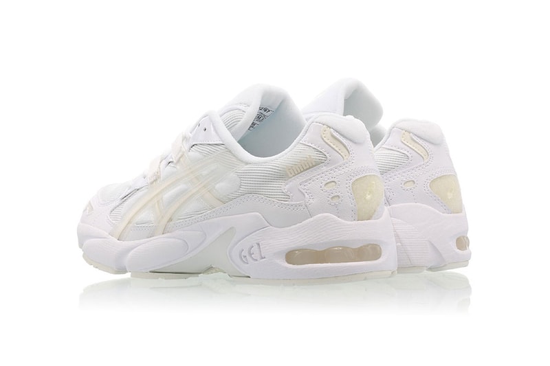 GmbH x ASICS GEL-Kayano 5 Collab Info closer look sneaker runner drop release date buy WHITE LICHEN ROCK 1021A197-300 SEASHELL 1021A197-800 1021A197-100