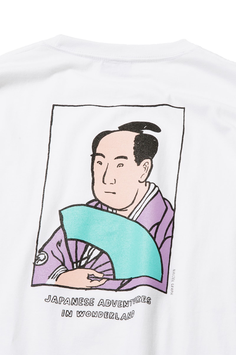 Goodhood x BEAMS T x Naijel Graph Capsule Collection Tokyo Japan Graphic Designer Ten Piece T-Shirts Caps Totes Original Artworks First Look