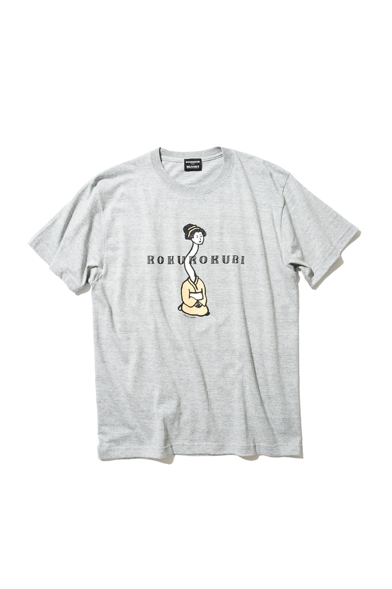 Goodhood x BEAMS T x Naijel Graph Capsule Collection Tokyo Japan Graphic Designer Ten Piece T-Shirts Caps Totes Original Artworks First Look