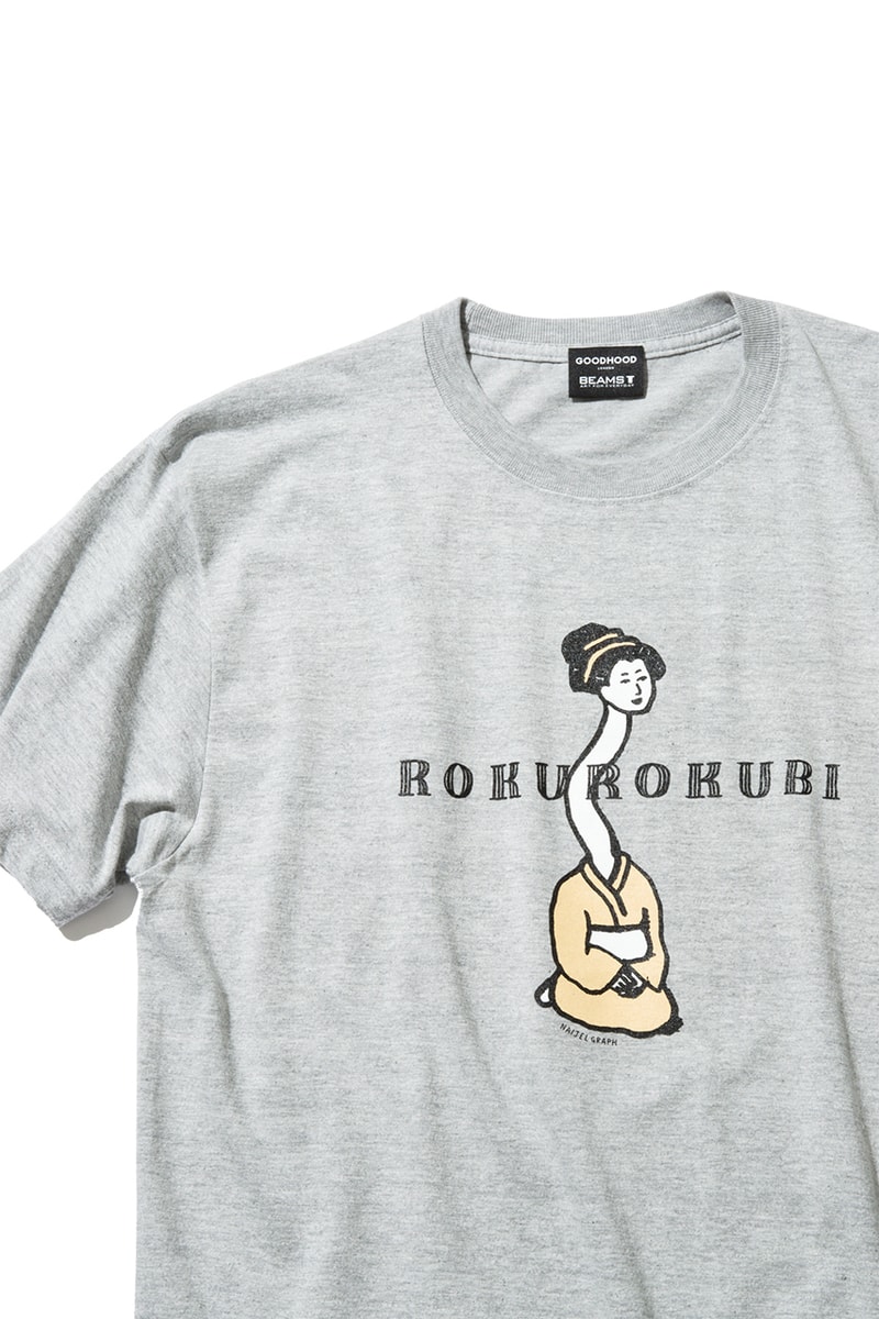 Goodhood x BEAMS T x Naijel Graph Capsule Collection Tokyo Japan Graphic Designer Ten Piece T-Shirts Caps Totes Original Artworks First Look