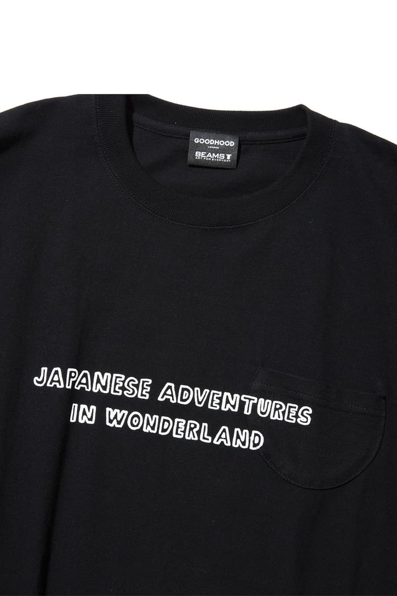 Goodhood x BEAMS T x Naijel Graph Capsule Collection Tokyo Japan Graphic Designer Ten Piece T-Shirts Caps Totes Original Artworks First Look