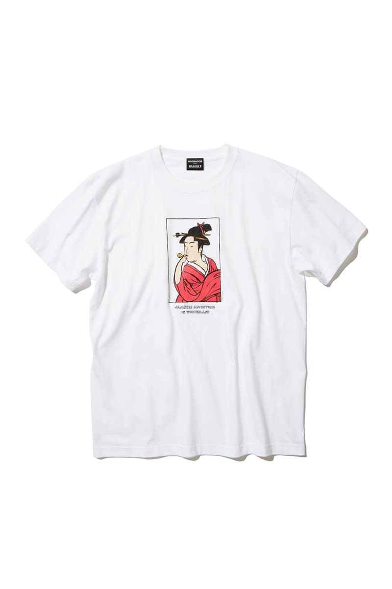 Goodhood x BEAMS T x Naijel Graph Capsule Collection Tokyo Japan Graphic Designer Ten Piece T-Shirts Caps Totes Original Artworks First Look