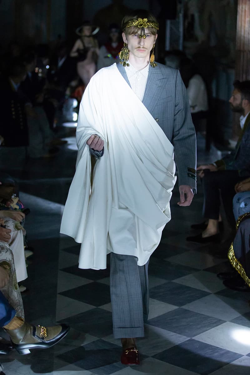 Gucci Cruise 2020 Menswear Collection Closer Look Photography Alessandro Michele Capitoline Museums Rome Show Setting Freedom of Choice Inspiration