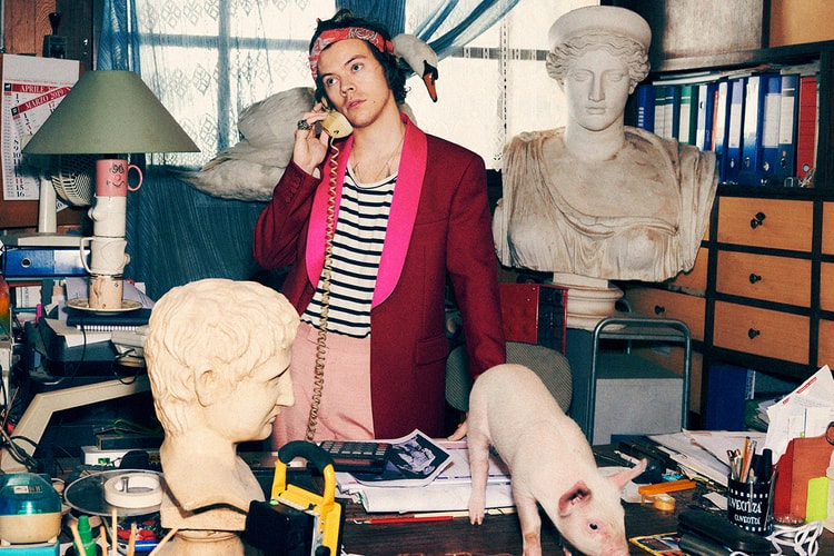 Harmony Korine Captures Harry Styles in Eclectic Gucci Pre-Fall 2019 Tailoring Campaign