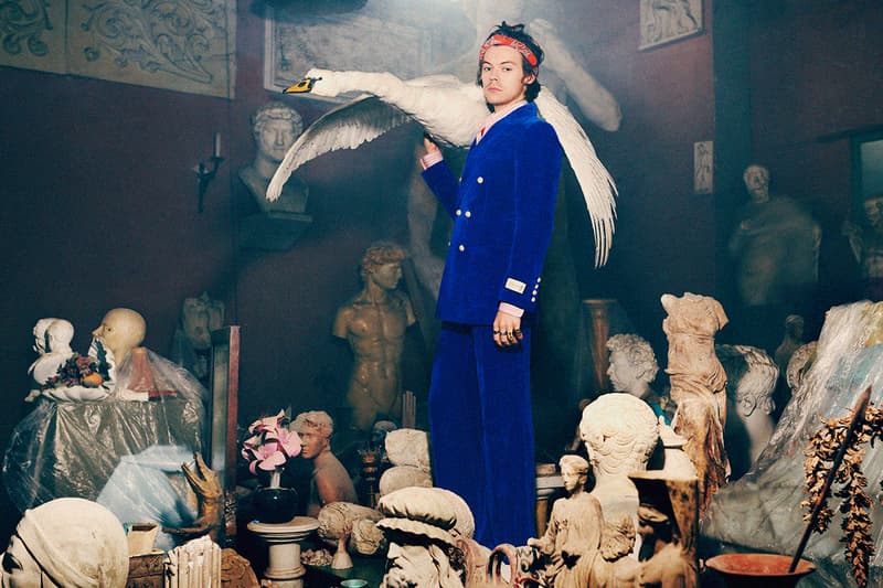 Gucci Pre-Fall 2019 Campaign Harry Styles Tailoring Harmony Korine Photography Creative Director Alessandro Michele Formalwear Suits