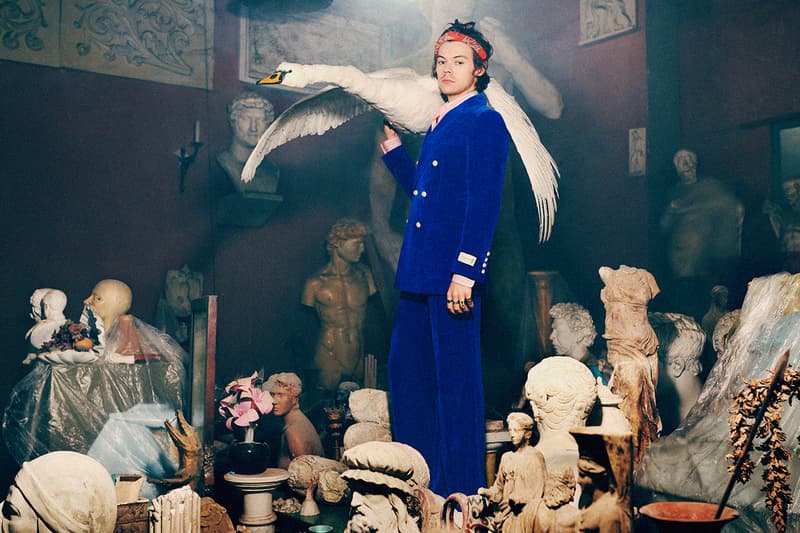 Gucci Pre-Fall 2019 Campaign Harry Styles Tailoring Harmony Korine Photography Creative Director Alessandro Michele Formalwear Suits