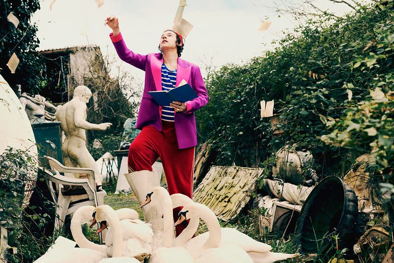Gucci Pre-Fall 2019 Campaign Harry Styles Tailoring Harmony Korine Photography Creative Director Alessandro Michele Formalwear Suits