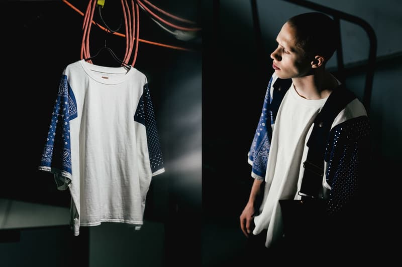 HAVEN | KAPITAL Spring/Summer 2019 Collection Fisherman vest denim oz workwear folkwear paisley indigo tactical utilitarian