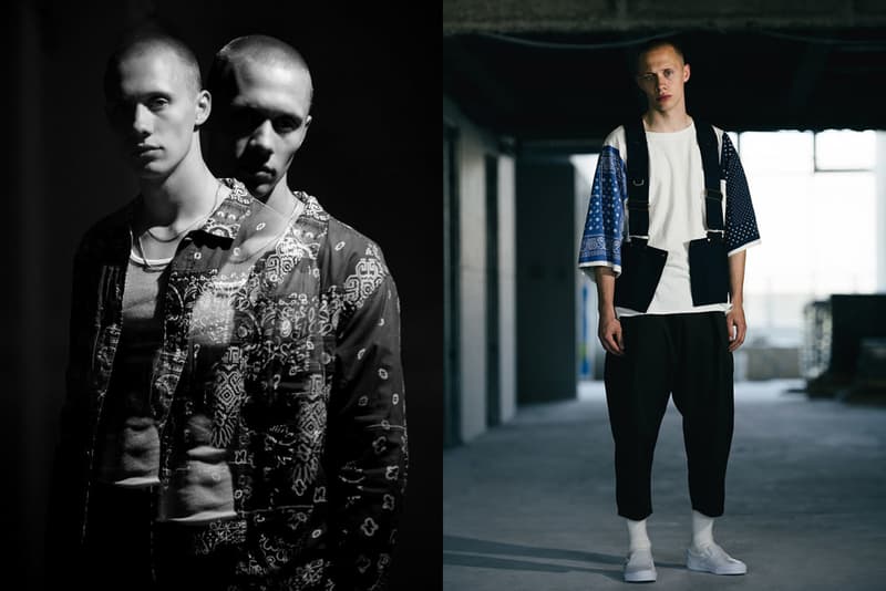 HAVEN | KAPITAL Spring/Summer 2019 Collection Fisherman vest denim oz workwear folkwear paisley indigo tactical utilitarian