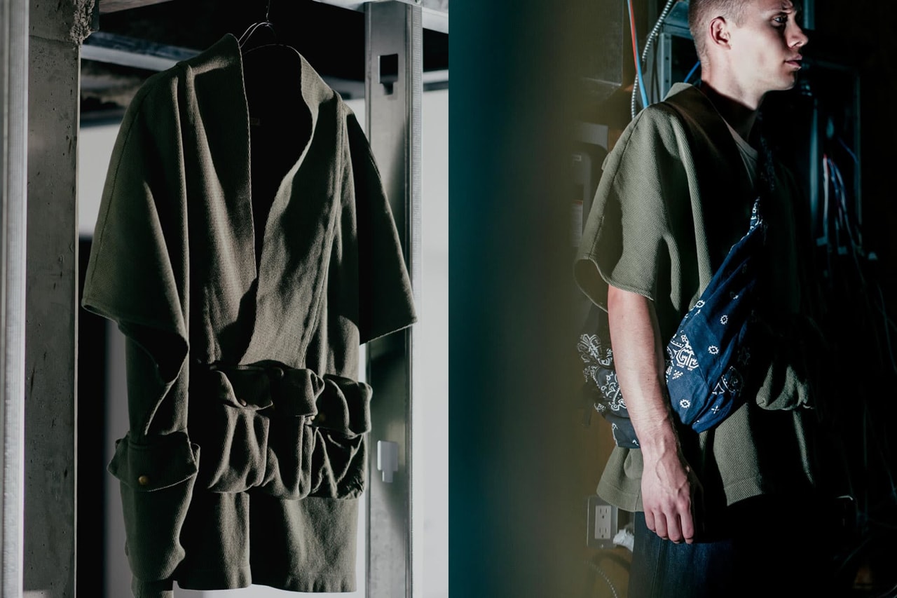 HAVEN | KAPITAL Spring/Summer 2019 Collection Fisherman vest denim oz workwear folkwear paisley indigo tactical utilitarian