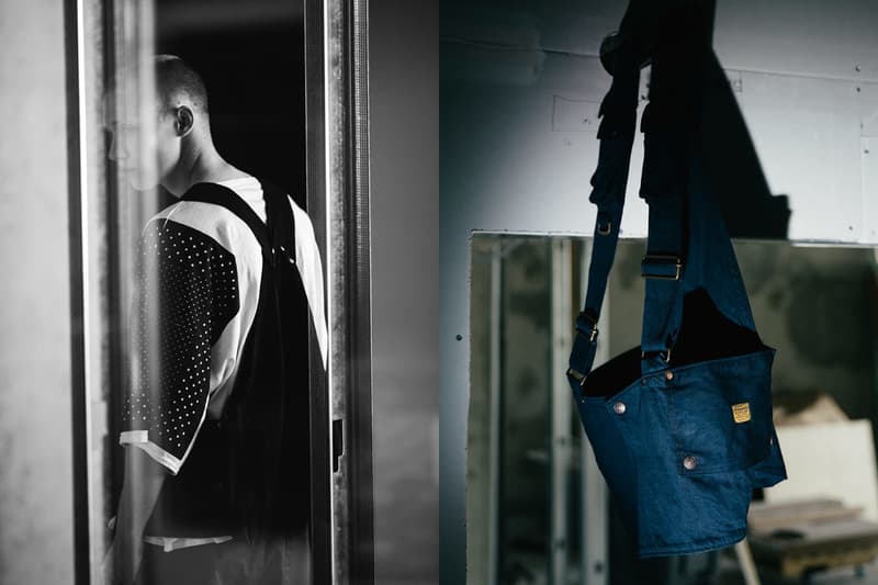 HAVEN | KAPITAL Spring/Summer 2019 Collection Fisherman vest denim oz workwear folkwear paisley indigo tactical utilitarian