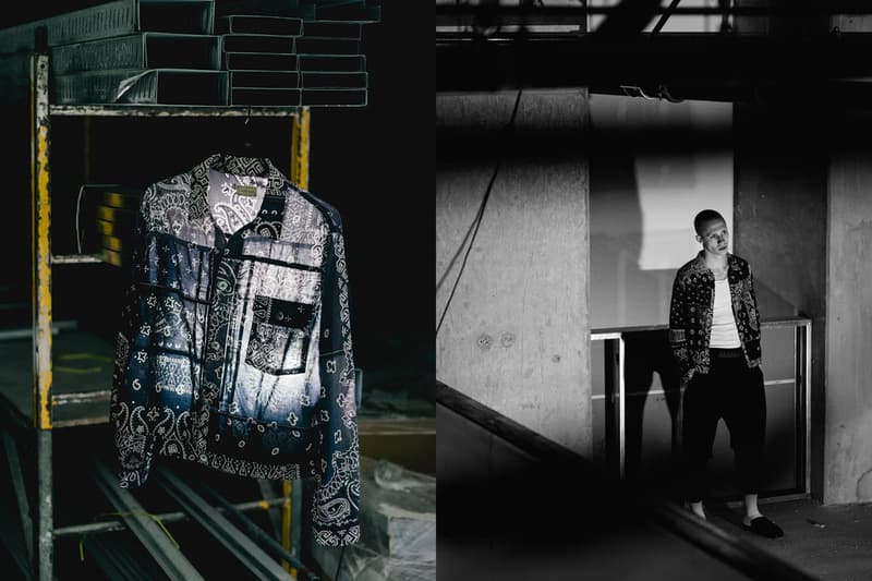 HAVEN | KAPITAL Spring/Summer 2019 Collection Fisherman vest denim oz workwear folkwear paisley indigo tactical utilitarian