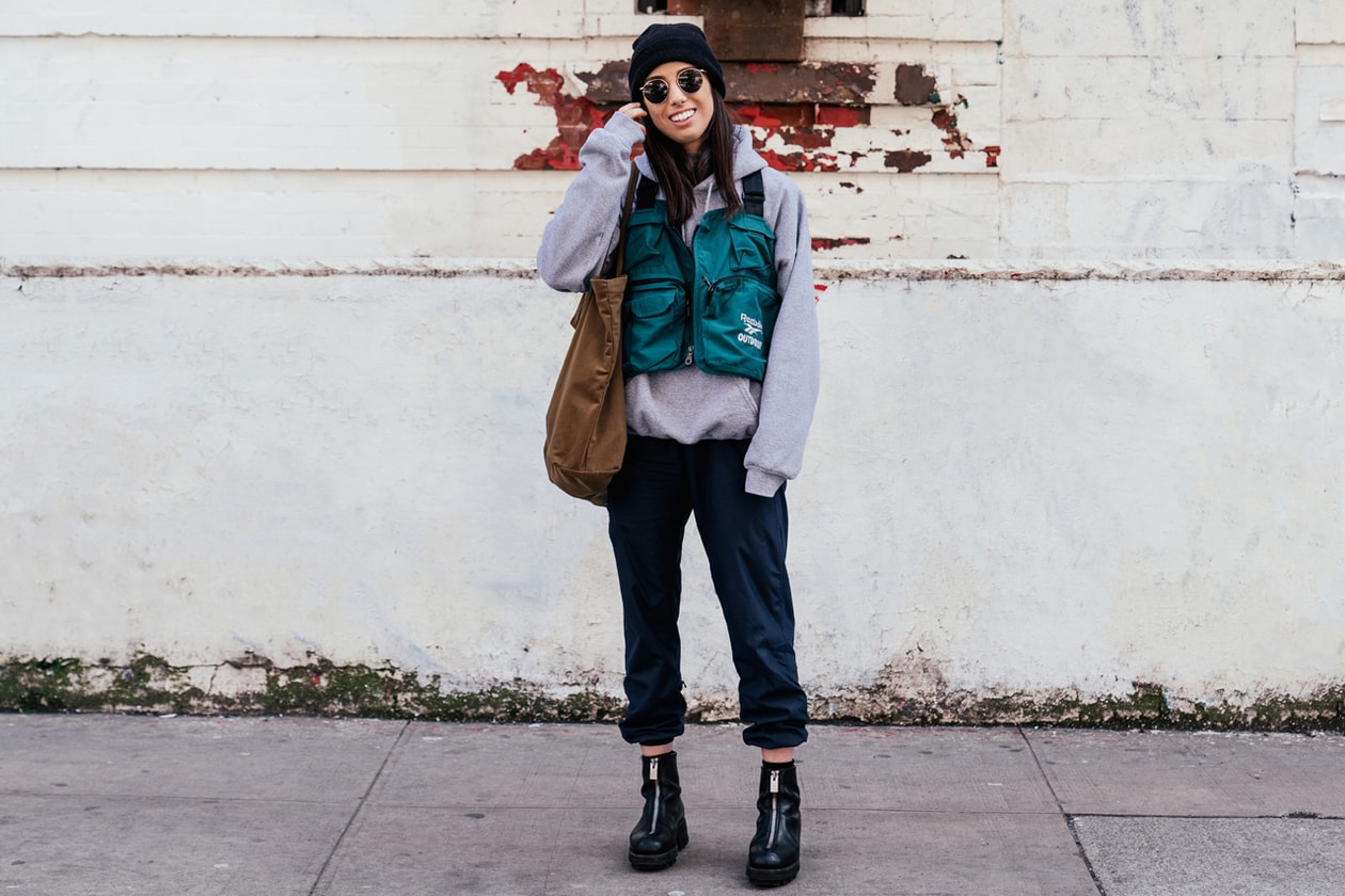 Nicole McLaughlin Streetsnaps Style at Depop instagram customize reebok