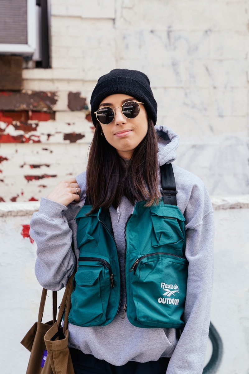 Nicole McLaughlin Streetsnaps Style at Depop instagram customize reebok