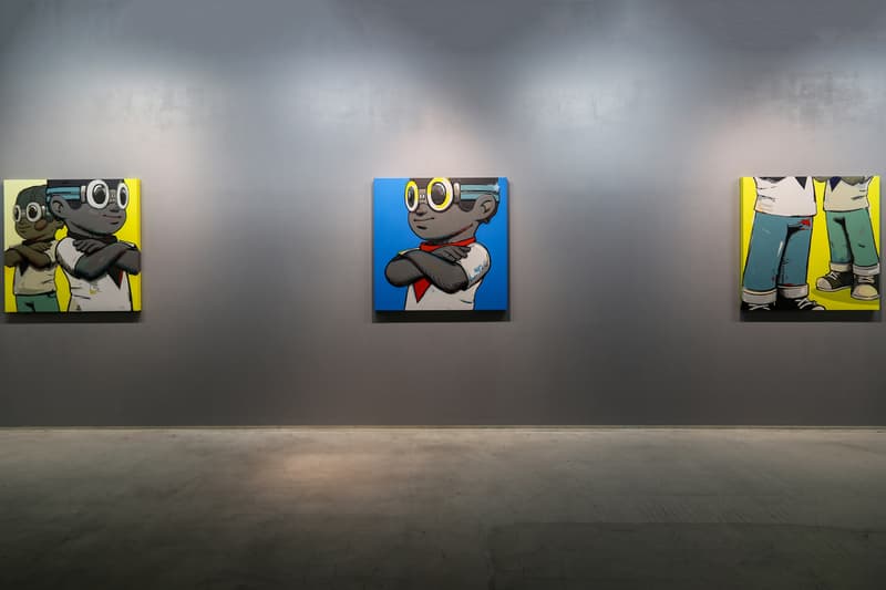 hebru brantley great debate exhibition megumi ogita gallery tokyo paintings