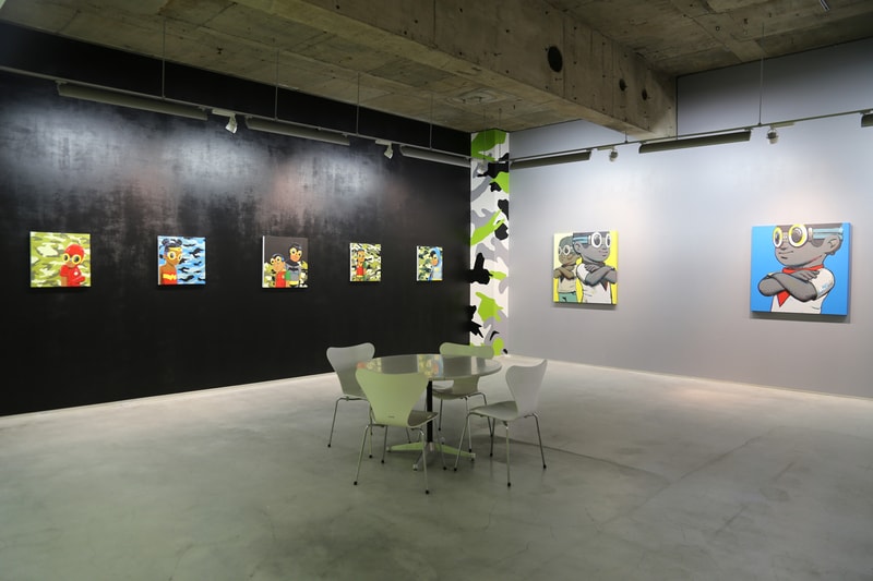 hebru brantley great debate exhibition megumi ogita gallery tokyo paintings