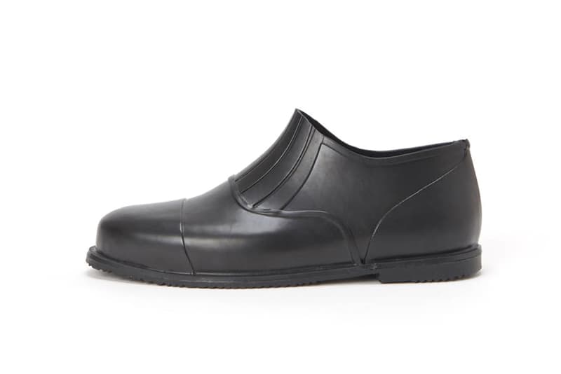 Hender Scheme PARALLEL / FRONT GORE Rubber Rain Shoes Fall Winter 2019 FW19 Japanese Footwear Black Brown Rainbow Panel