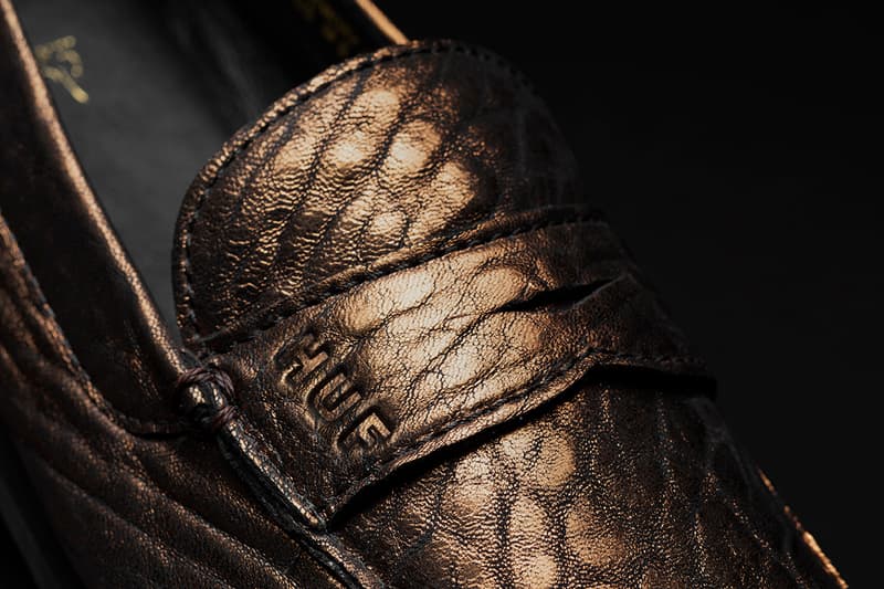 HUF Dylan Rieder Driver Shoe in Metallic Leather limited charity release family photo show drop may 26 2019 28 birthday colorway
