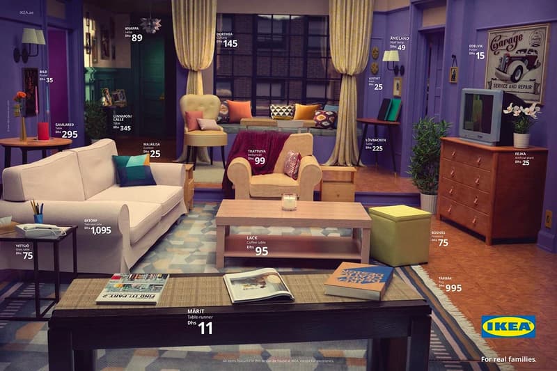 IKEA Real Life Series The Simpsons Stranger Things Friends Living Rooms Buy families mates everyone