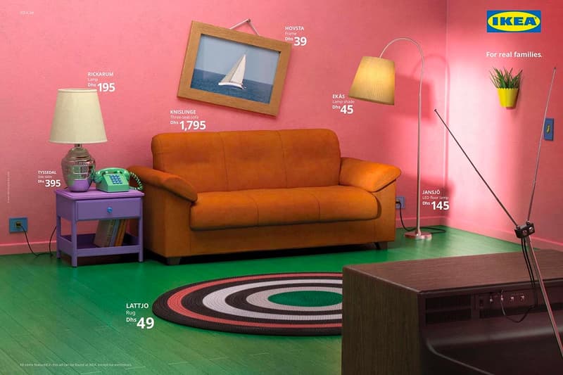 Ikea The Simpsons Stranger Things Friends Living Rooms