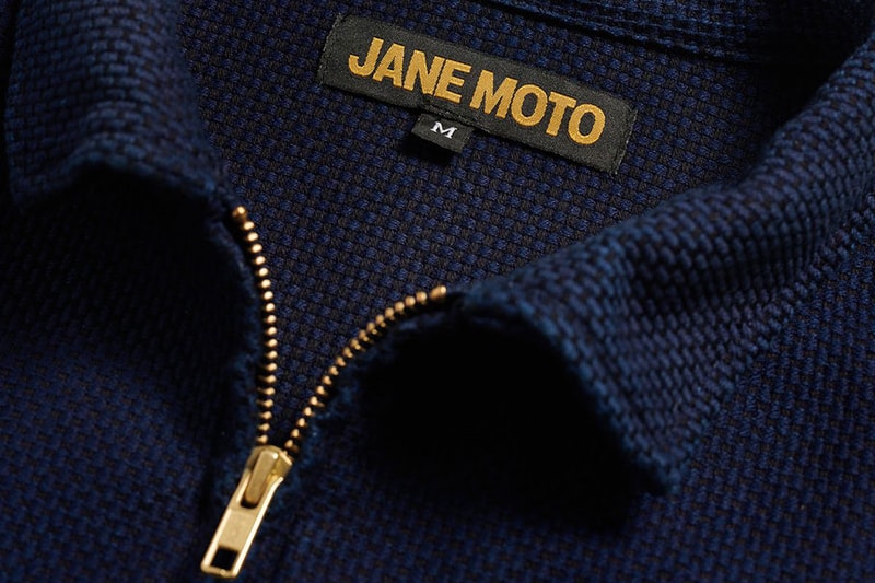 Jane Motorcycles Sashiko Mechanic's Jacket Japanese Motorcycles stitching outerwear