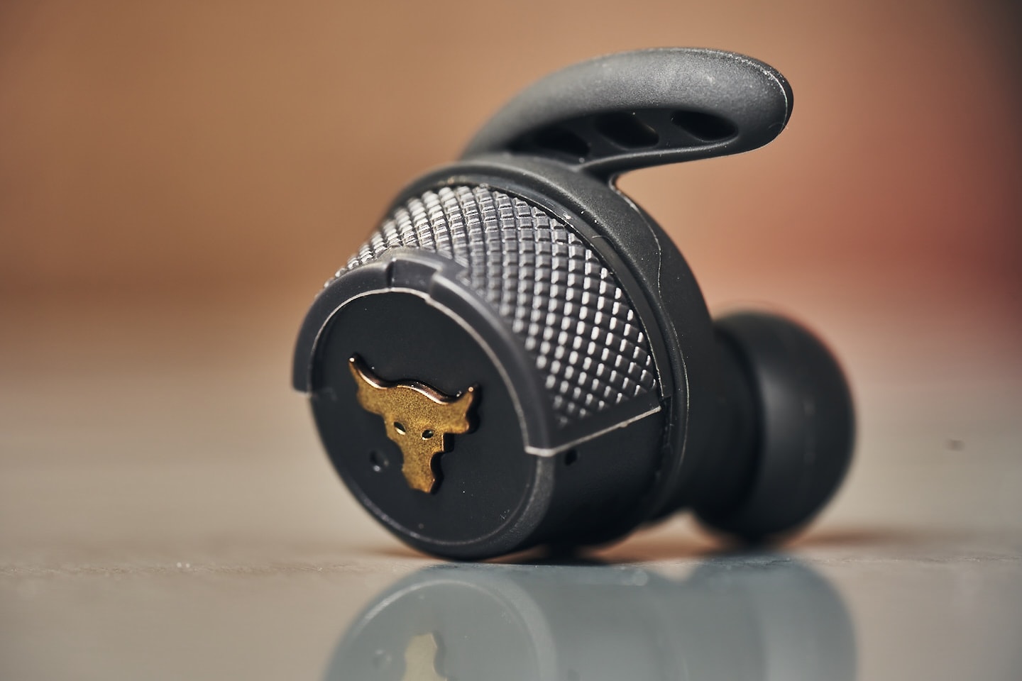 JBL UA Project Rock True Wireless In-Ear Headphone Announcement Dwayne Johnson Black Gold