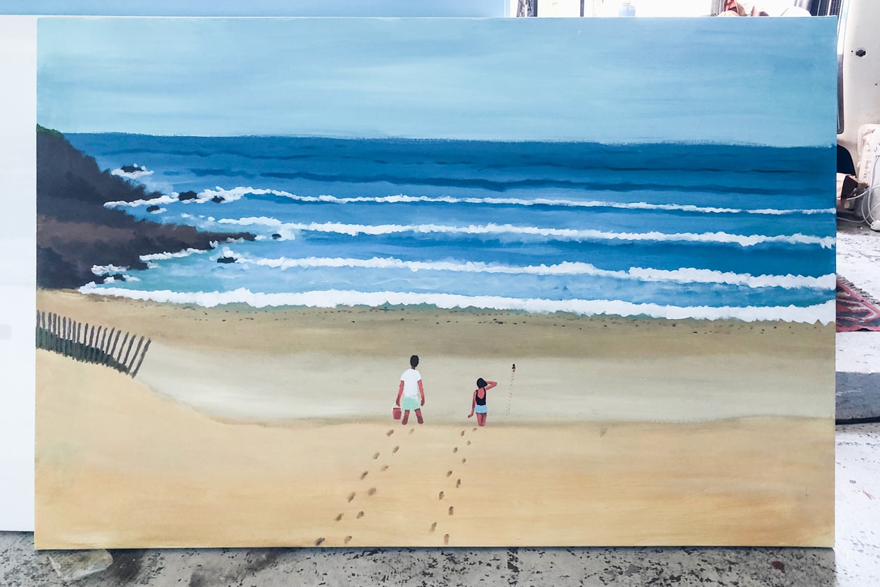 jean jullien the aromatics chandran gallery exhibition artworks paintings
