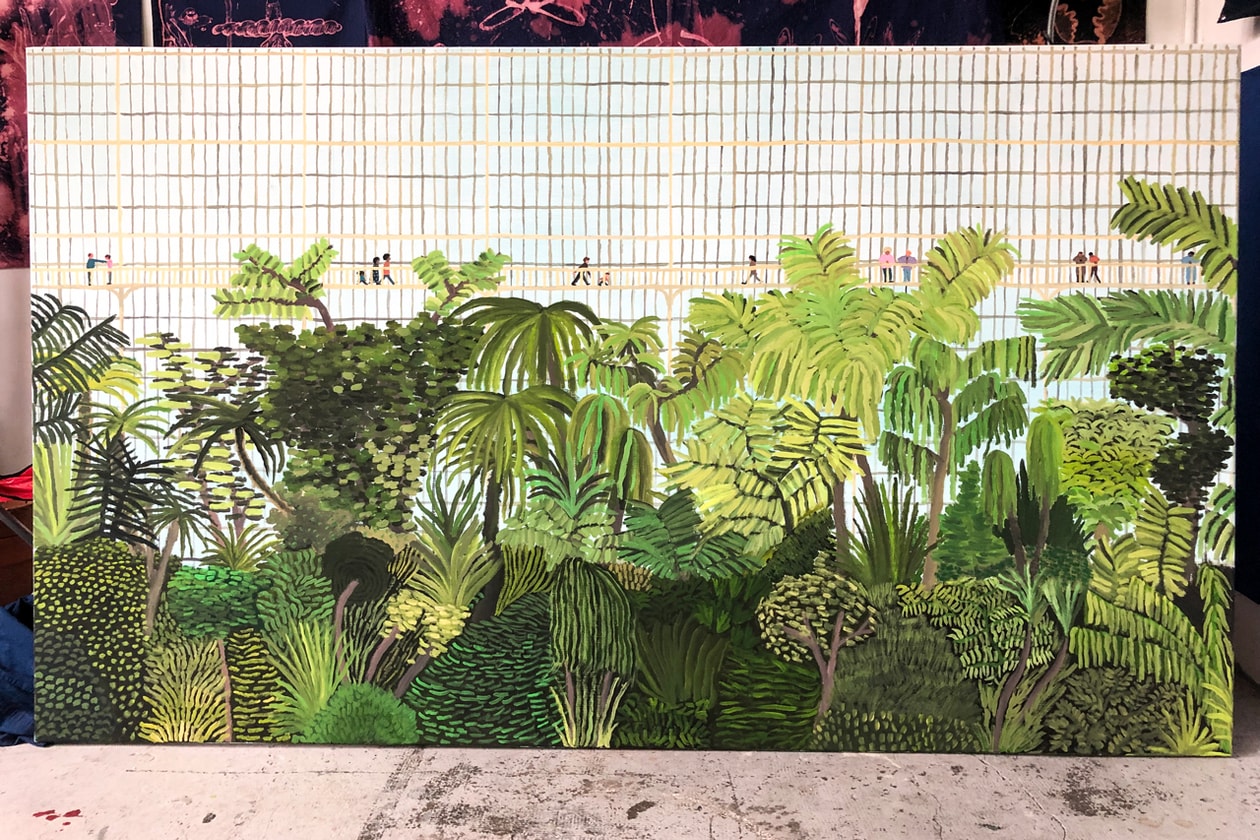 jean jullien the aromatics chandran gallery exhibition artworks paintings