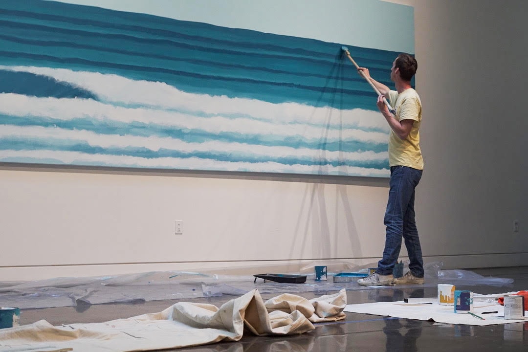 jean jullien the aromatics chandran gallery exhibition artworks paintings
