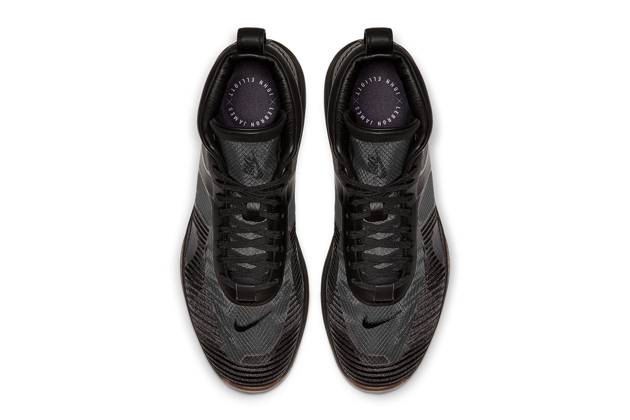 ジョンエリオット x レブロン x ナイキ アイコン NBA レイカーズ John Elliott Nike Lebron Icon QS Triple Black aq0114-001 colorway release date info buy may 20 2019