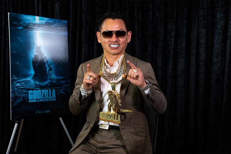 Johnny Dang Partners With Warner Bros. for One-Of-A-Kind 'Godzilla' Pendant