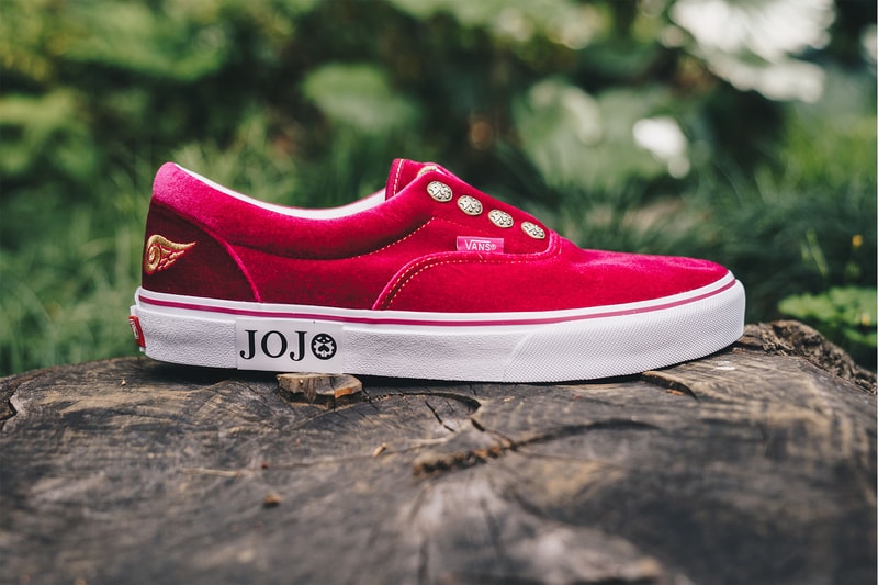 Jojo's Bizarre Adventure Vans Closer Look Era Pro Slip On