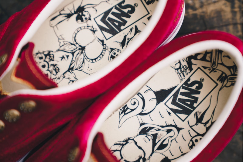 Jojo's Bizarre Adventure Vans Closer Look Era Pro Slip On