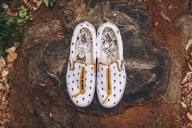 Jojo's Bizarre Adventure Vans Closer Look Era Pro Slip On