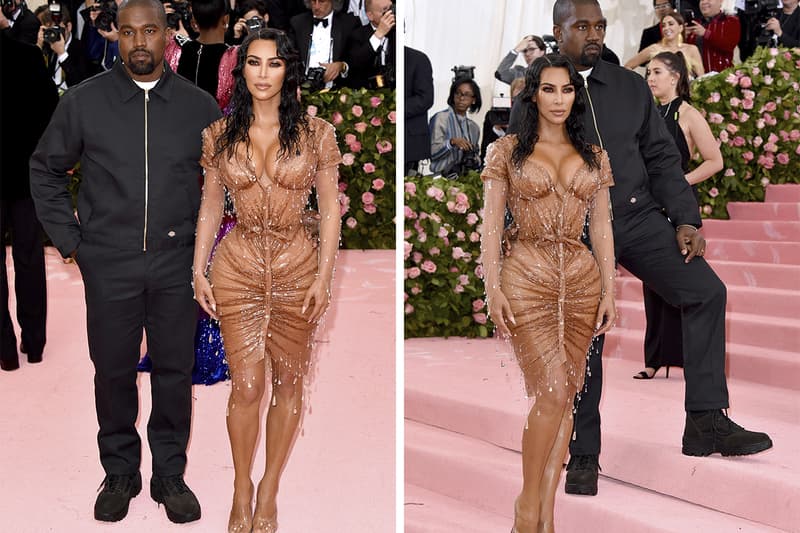 Kanye West Met Gala 2019 Dickies Eisenhower Jacket Buy Classic Eisenhower Jacket Workwear Kim Kardashian Thierry Mugler