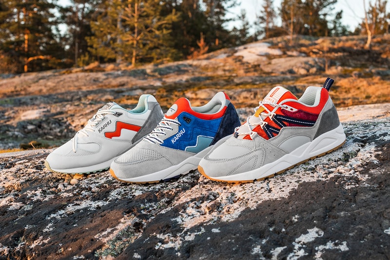 Karhu "Land of the Midnight Sun" Pack Release endless summers Finland kanye west Aria Synchron Classic Fusion 2.0 Daphne Lunar Rock Lunar Rock Pureed Pumpkin Snow White Pureed Pumpkin