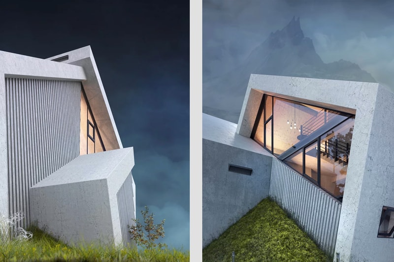 Karin Wiciak Wamhouse Studio Pentahouse Concept architecture architect instagram design home house minimalism deconstructivism 