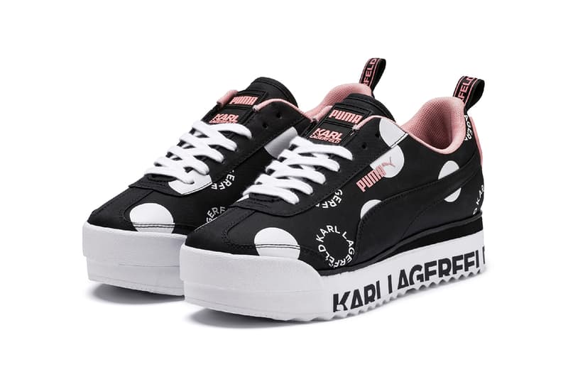 Karl Largerfeld x PUMA Roma Sneaker Release Information Drop Date Cop Worldwide Release Chanel Fashion Designer Posthumous Death Collecton