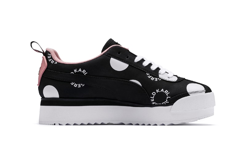Karl Largerfeld x PUMA Roma Sneaker Release Information Drop Date Cop Worldwide Release Chanel Fashion Designer Posthumous Death Collecton