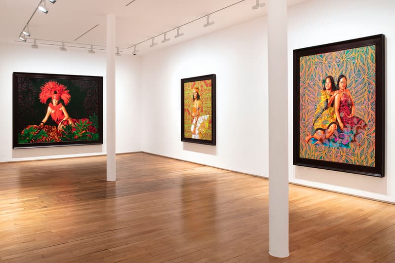 kehinde wiley tahiti galerie templon paris exhibition paintings portraits barack obama paul gauguin