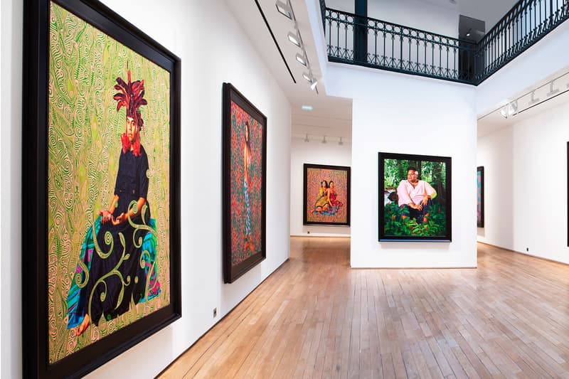 kehinde wiley tahiti galerie templon paris exhibition paintings portraits barack obama paul gauguin