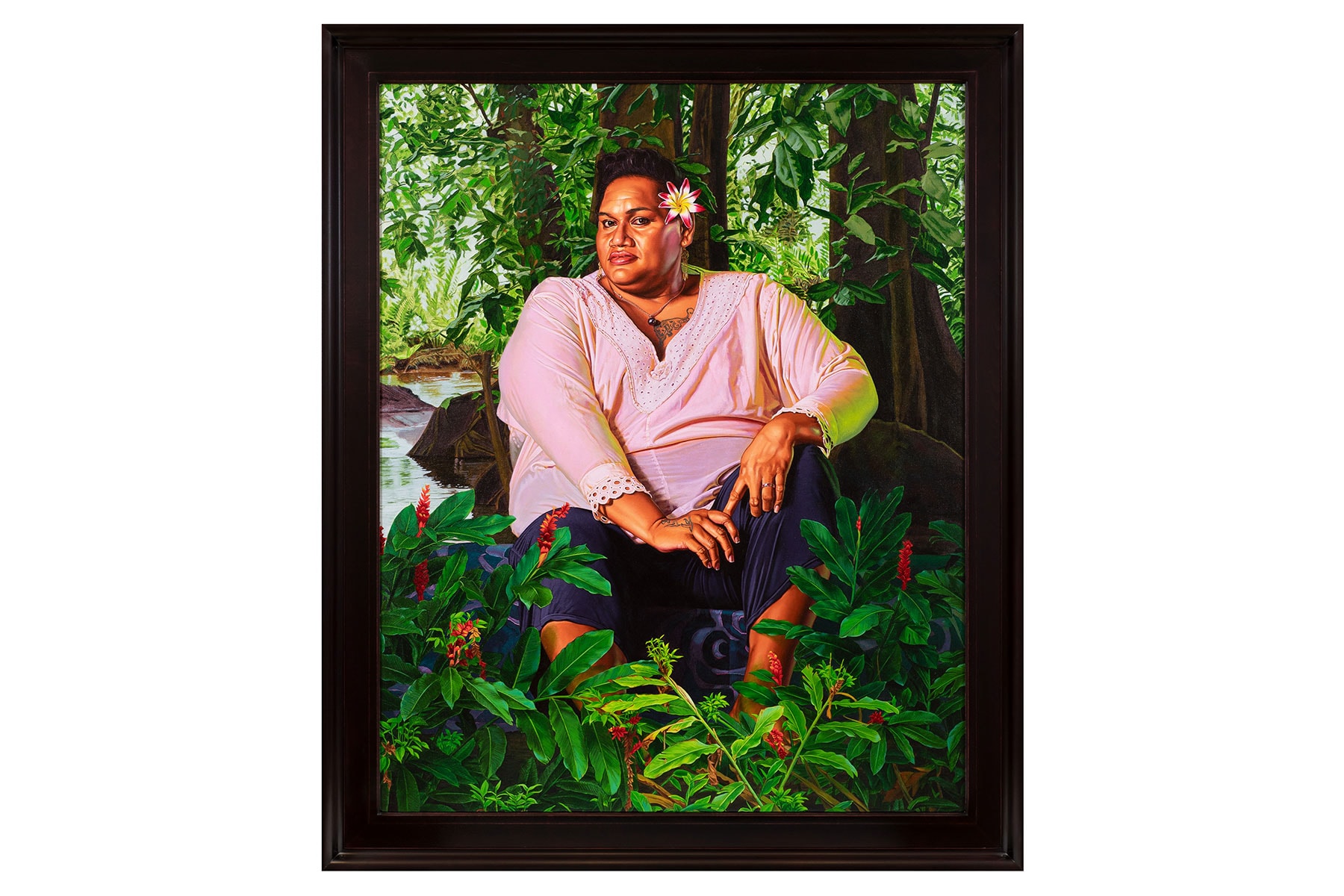kehinde wiley tahiti galerie templon paris exhibition paintings portraits barack obama paul gauguin