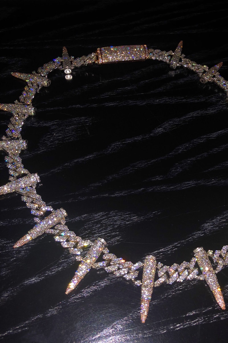 Kelly Oubre Jr. Avianne & Co. Bullet Link Chain Phoenix Suns Alex Moss NBA Basketball