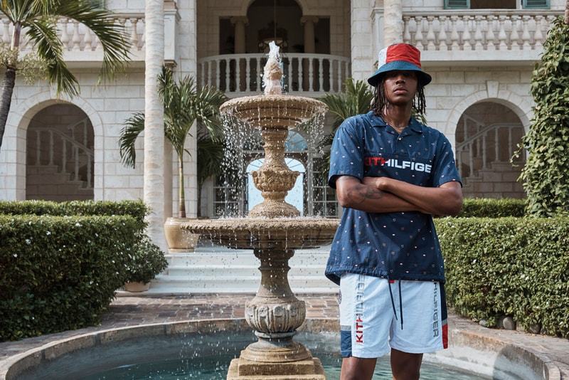KITH x Tommy Hilfiger Spring/Summer 2019 Collection Hyperbole Running Sneaker nautical tropical island of mustique 1990s Monogram Track Suits Sailing Vests