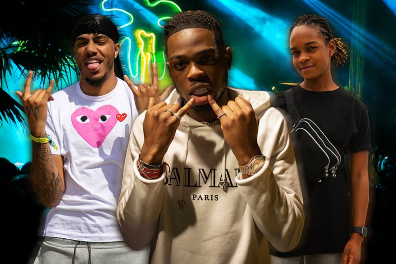 Koffee AJ Tracey Yxng Bane Annie Mac Streetsnaps AMP Lost & Found Festival Malta Fashion Music Favorite Artists Wore Street Style Clothing Virgil Abloh Nike Off-White Air Force 1 Collab Collaboration Comme des Garçons CdG Balmain Gucci Air Max 97 White Polaroid Sunglasses Abroad Europe London Jamaica