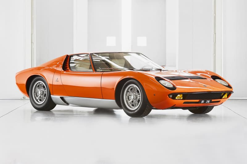 Lamborghini Finds The Italian Job Miura and Restored It car supercar vintage racing speed movie stunt cinema racer