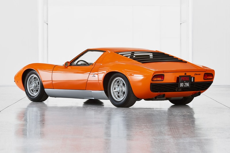 Lamborghini Finds The Italian Job Miura and Restored It car supercar vintage racing speed movie stunt cinema racer 