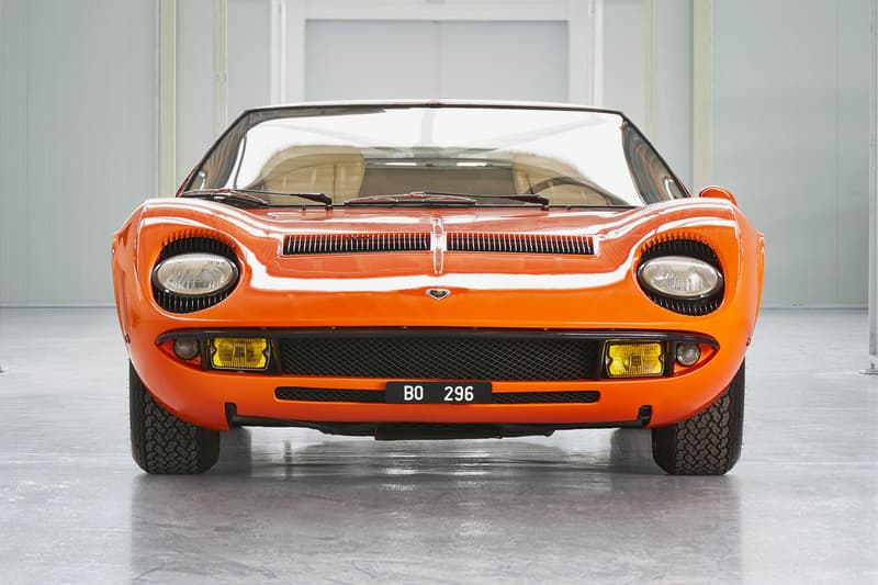 Lamborghini Finds The Italian Job Miura and Restored It car supercar vintage racing speed movie stunt cinema racer 