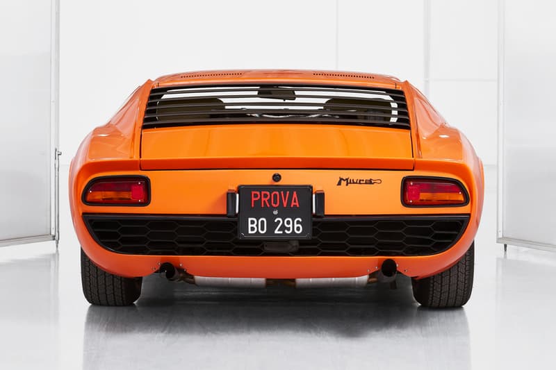 Lamborghini Finds The Italian Job Miura and Restored It car supercar vintage racing speed movie stunt cinema racer