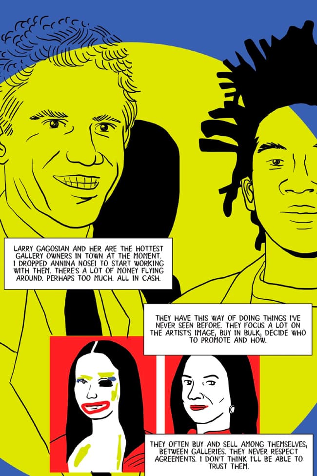 paolo parisi Laurence King publishing jean michel Basquiat A Graphic Novel Info Release